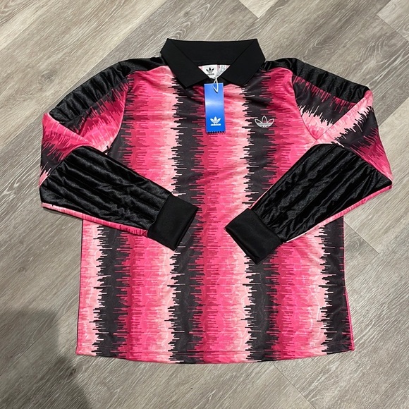 NWT ADIDAS LONG SLEEVES TEE
SHIRT SOCCER COLLAR BLOUSE CREW NECK - Picture 2 of 9